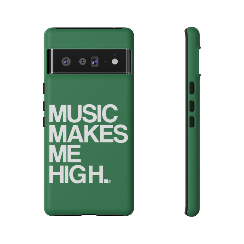 MMMH Classic Phone Case: Dark Green | White