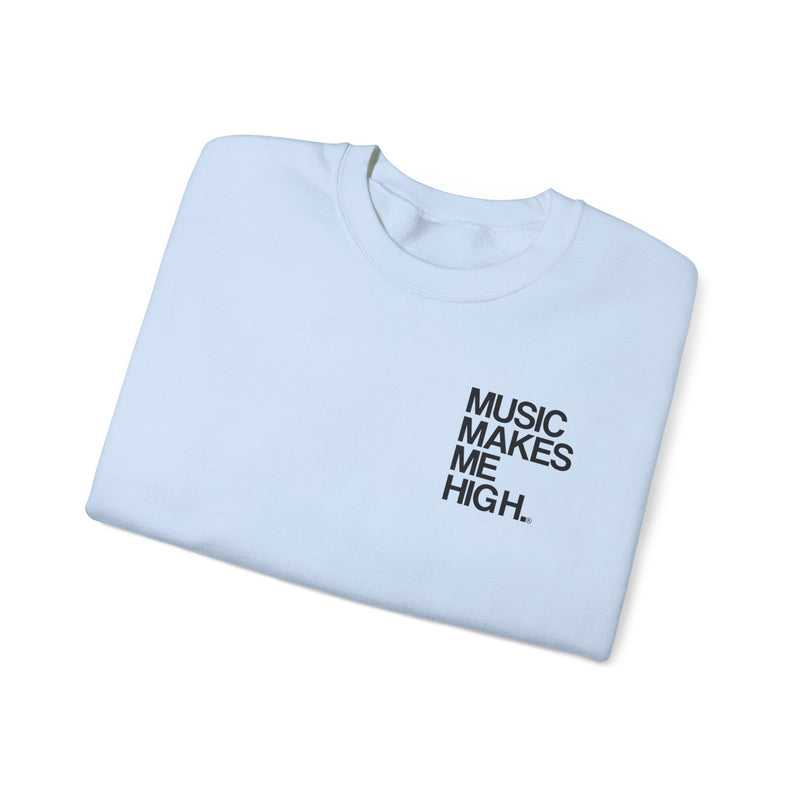 MMMH Unisex Sweatshirt: Light Blue | Black