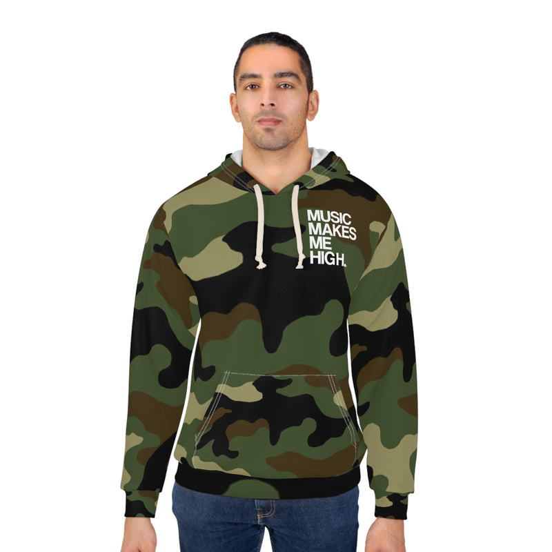 MMMH Unisex Hoodie: Camo | White