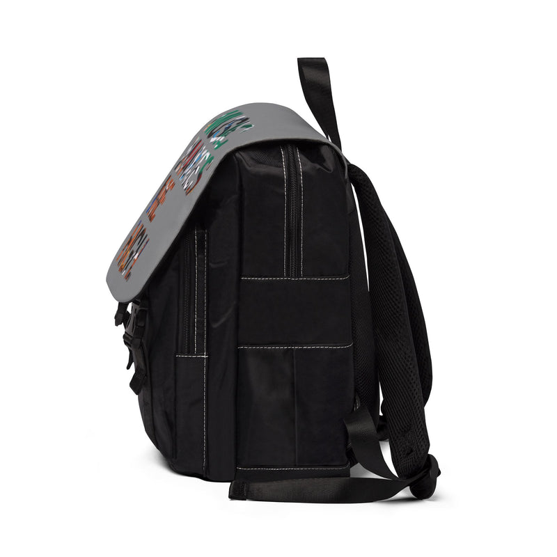 MMMH Backpack: Grey | Graffiti