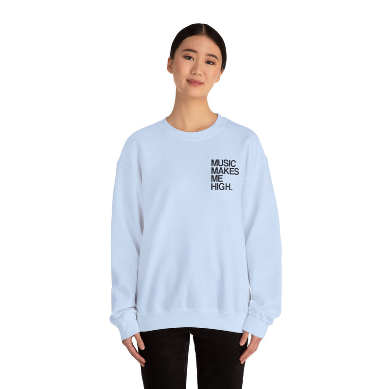 MMMH Unisex Sweatshirt: Light Blue | Black