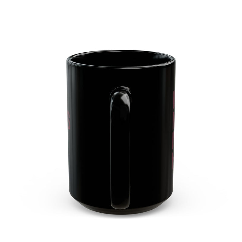 MMMH Black Mug: Maroon