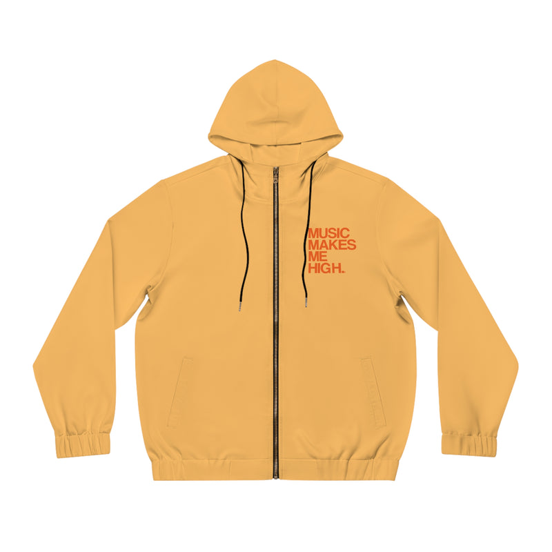 MMMH Unisex Zip Hoodie: Light Orange | Orange