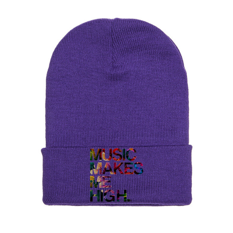 MMMH Beanie: Purple | Floral