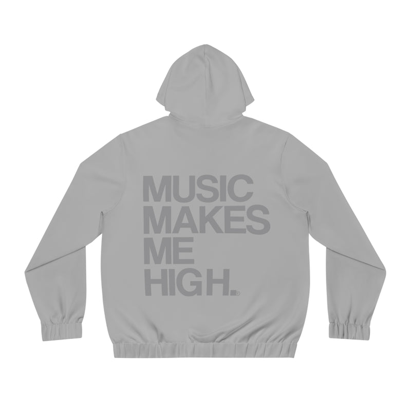 MMMH Unisex Zip Hoodie: Light Grey | Grey