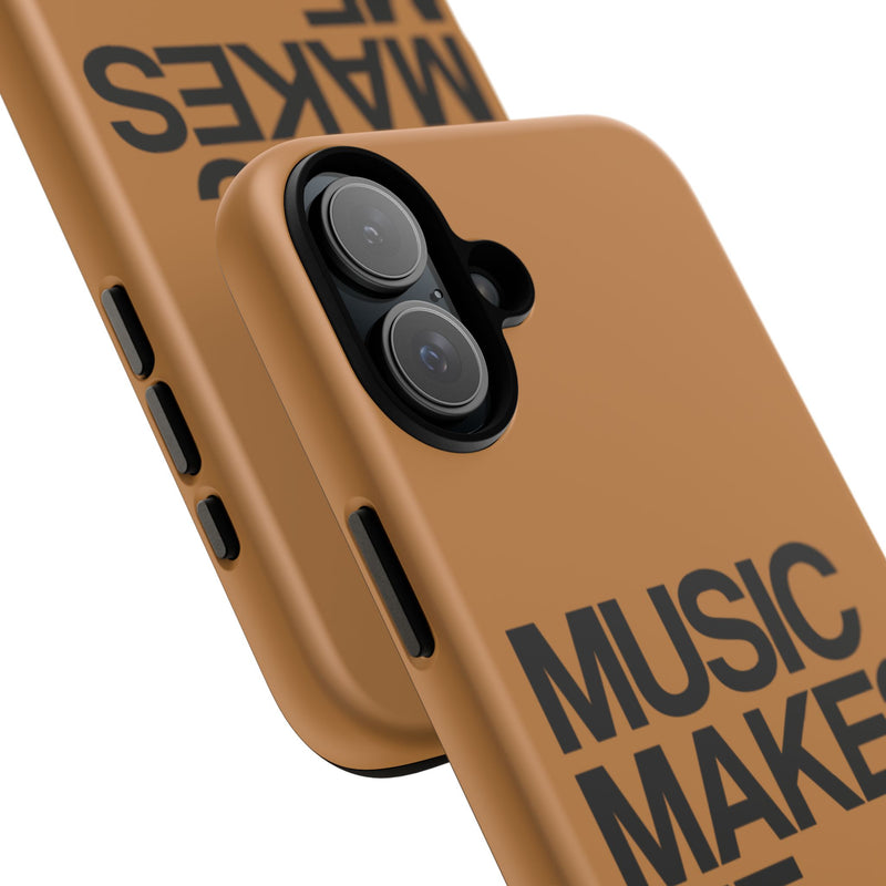 MMMH Classic Phone Case: Light Brown | Black