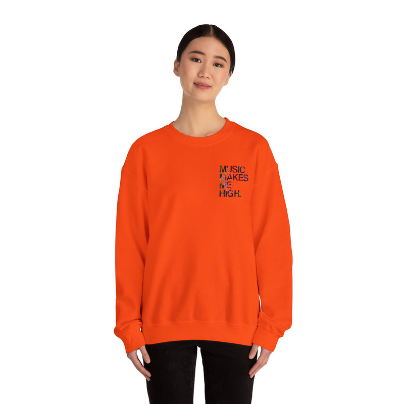 MMMH Unisex Sweatshirt: Orange | Floral