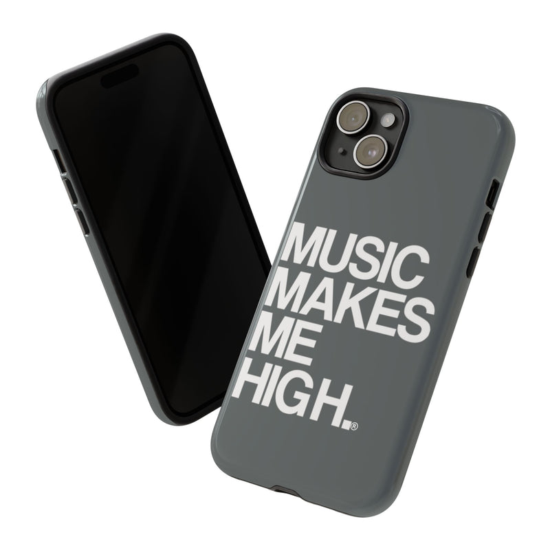 MMMH Classic Phone Case: Dark Grey | White