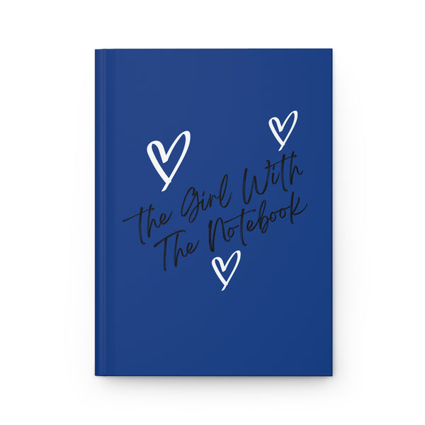 TGWTN Hardcover Journal: White/Black | Dark Blue