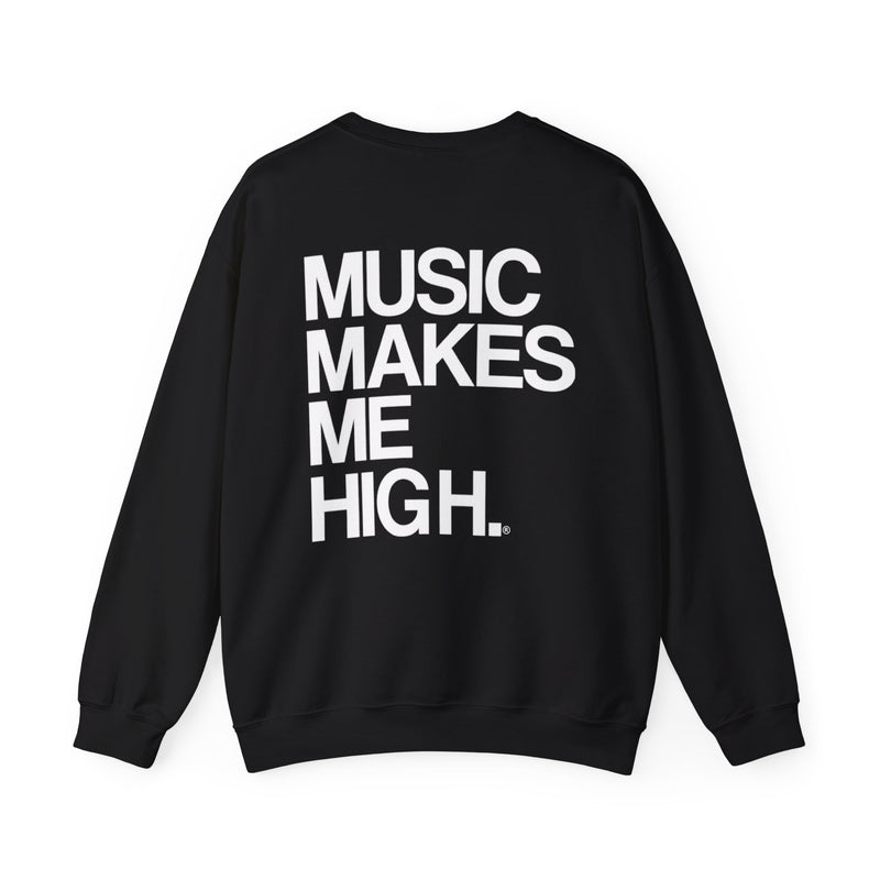 MMMH Unisex Sweatshirt: Black | White