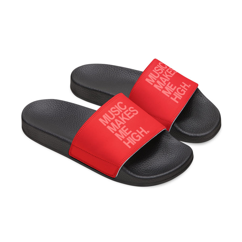 MMMH Unisex Sandals: Red/Black | Light Red