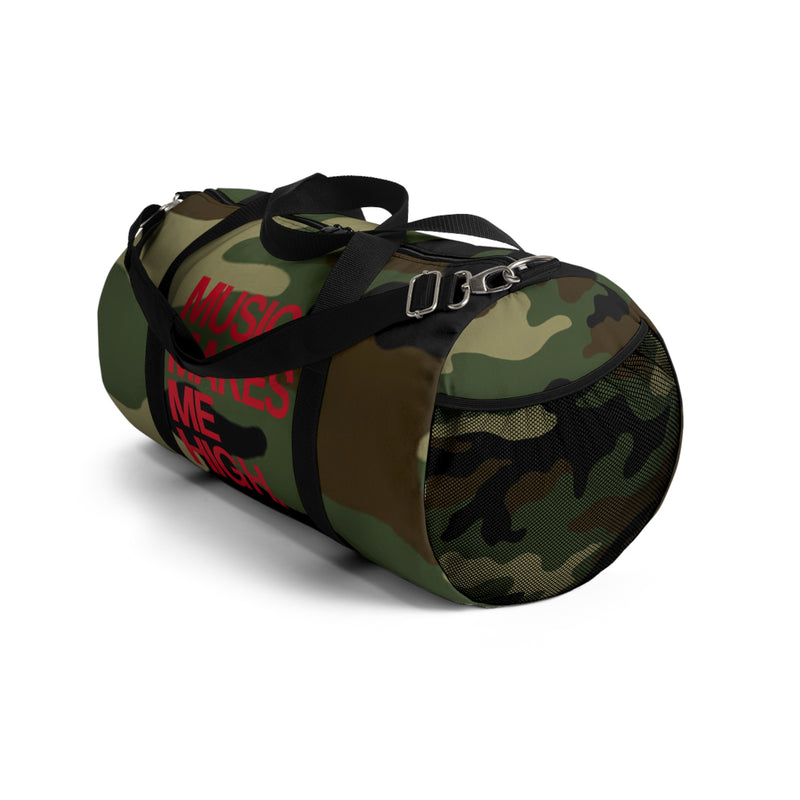 MMMH Duffle Bag: Camo | Red