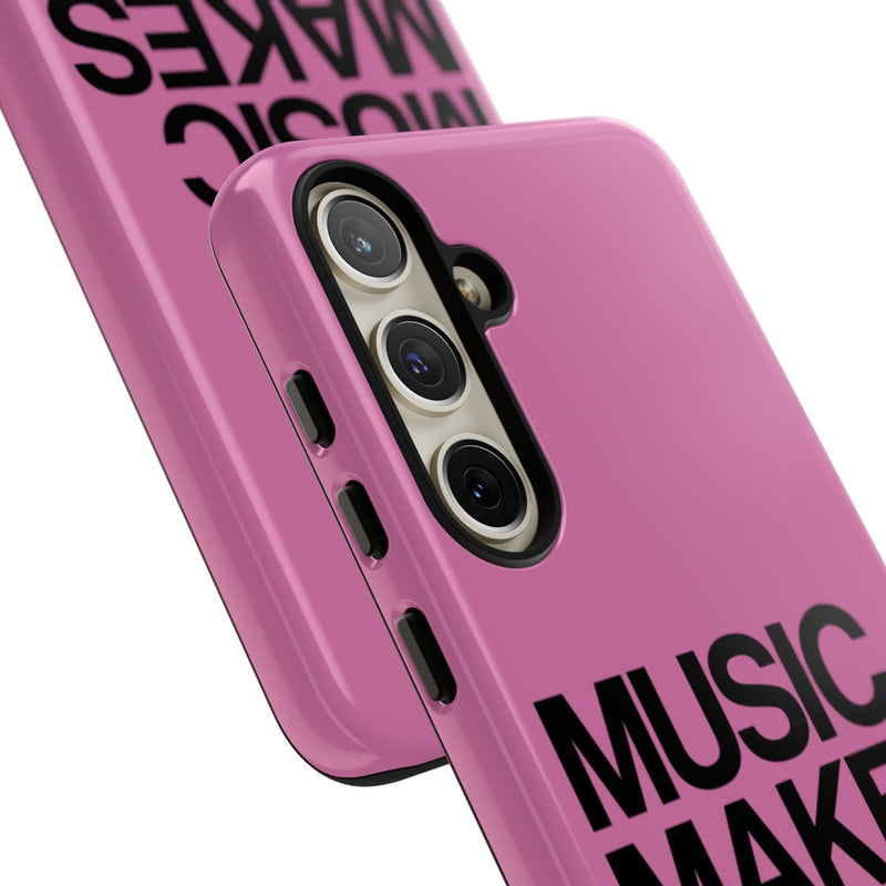 MMMH Classic Phone Case: Light Pink | Black