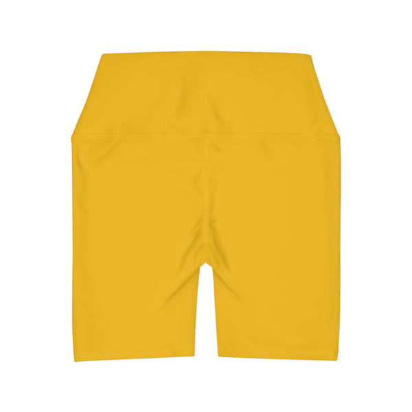 MMMH Yoga Shorts: Yellow |  Light Yellow