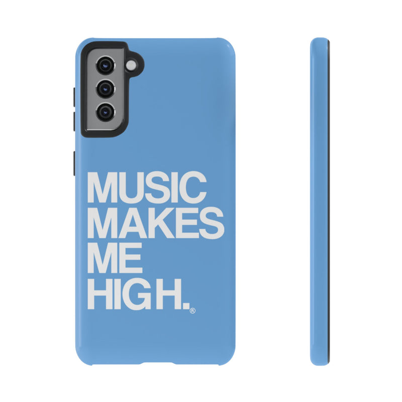 MMMH Classic Phone Case: Light Blue | White