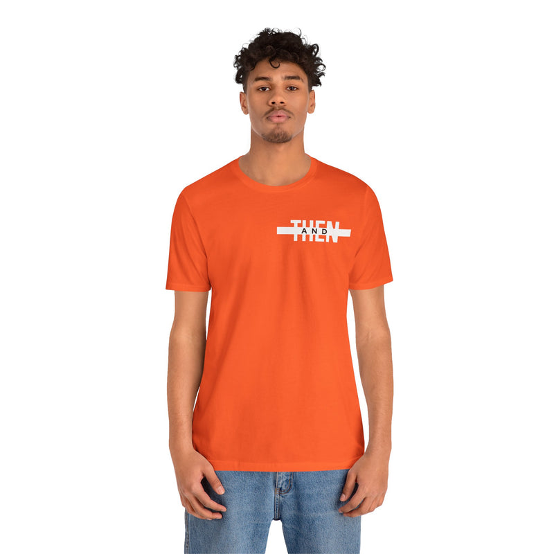 IJTT Unisex T-Shirt: AT Strike White | Orange