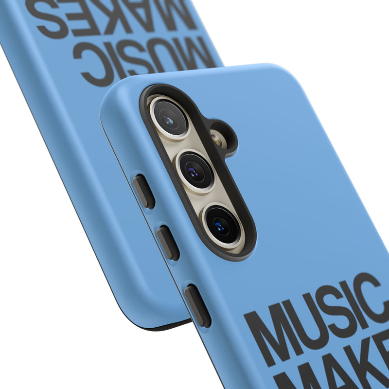 MMMH Classic Phone Case: Light Blue | Black