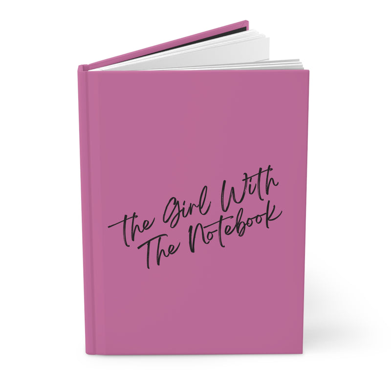 TGWTN Hardcover Journal: Black | Light Pink