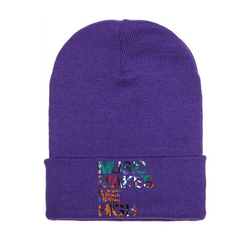 MMMH Beanie: Purple | Graffiti