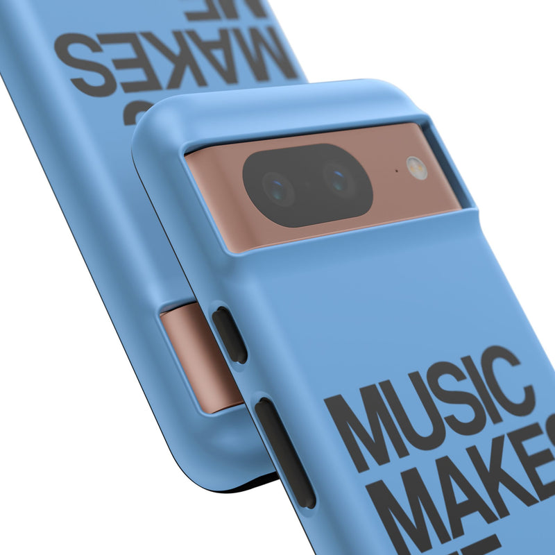 MMMH Classic Phone Case: Light Blue | Black