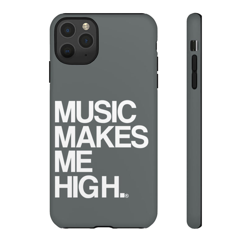 MMMH Classic Phone Case: Dark Grey | White