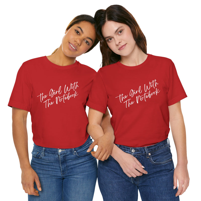TGWTN Unisex T-Shirt: White | Red