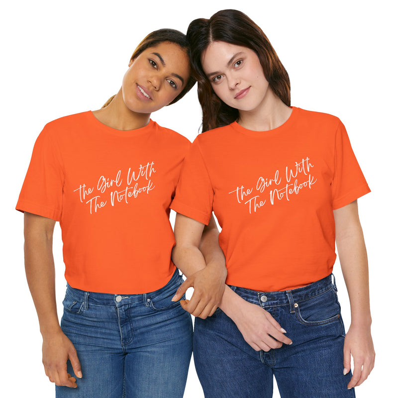 TGWTN Unisex T-Shirt: White | Orange