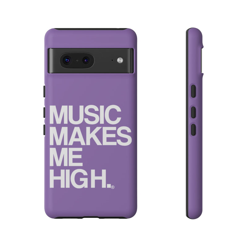 MMMH Classic Phone Case: Light Purple | White