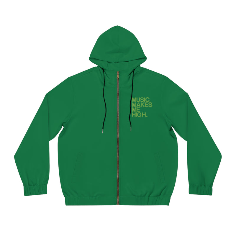 MMMH Unisex Zip Hoodie: Dark Green | Green