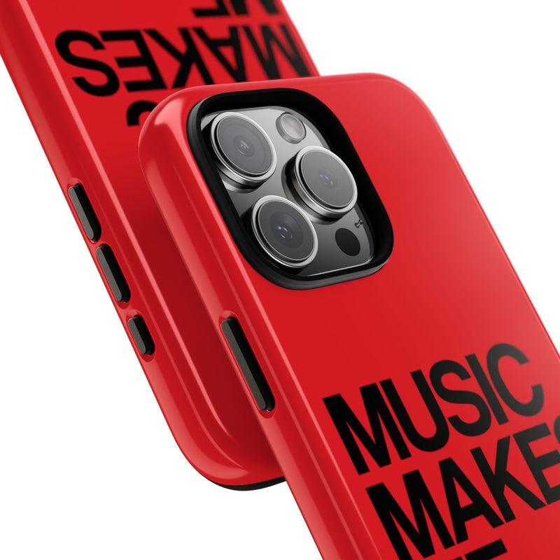 MMMH Classic Phone Case: Red | Black