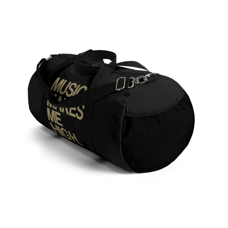 MMMH Duffle Bag: Black | Gold