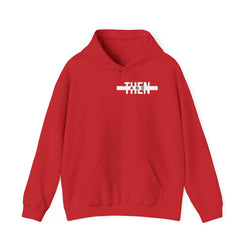 IJTT Unisex Hoodie: AT Strike White | Red