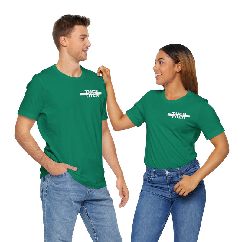 IJTT Unisex T-Shirt: AT Strike White | Kelly Green