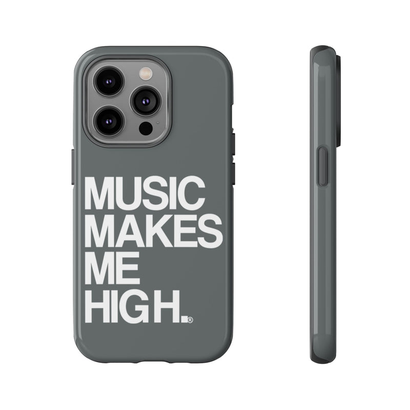 MMMH Classic Phone Case: Dark Grey | White