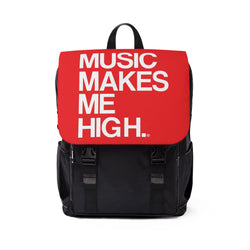 MMMH Backpack: Red | White Lettering