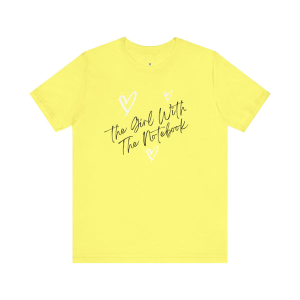 TGWTN Unisex T-Shirt: White/Black | Yellow