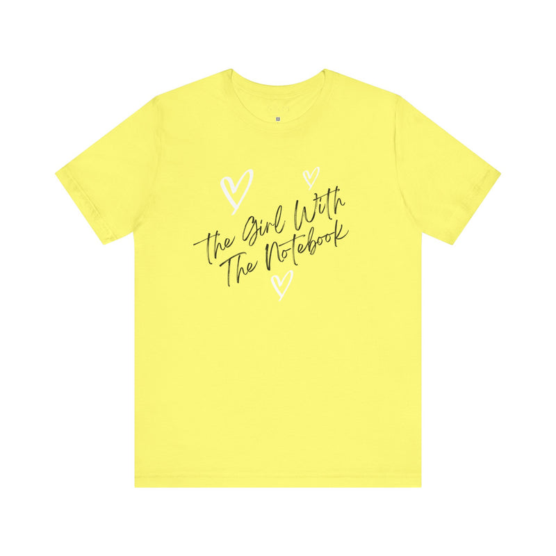 TGWTN Unisex T-Shirt: White/Black | Yellow