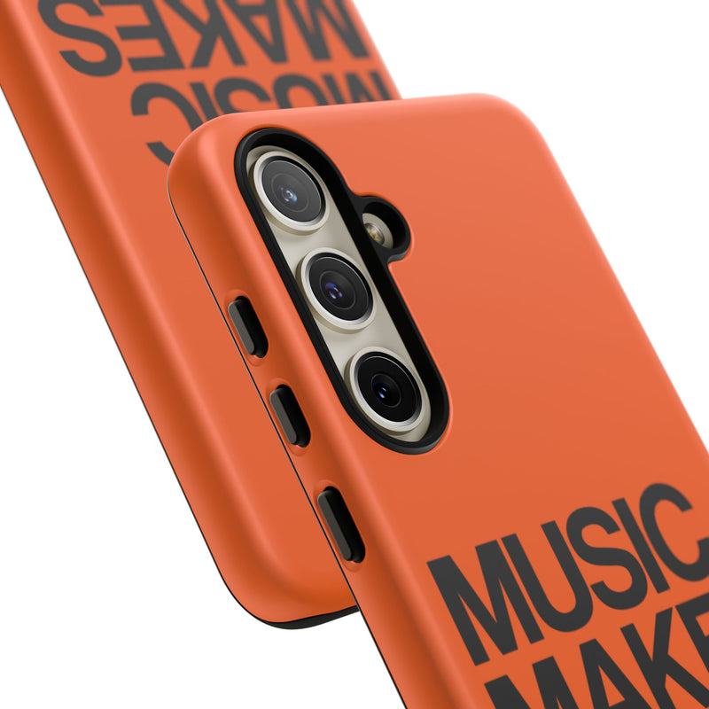 MMMH Classic Phone Case: Orange | Black