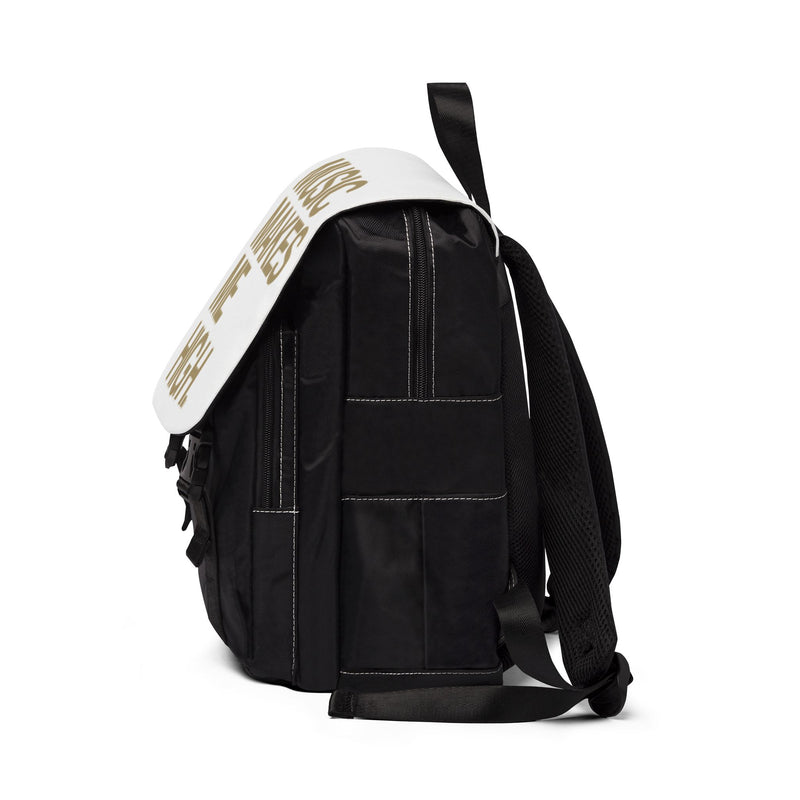 Copy of MMMH Backpack: White | Gold