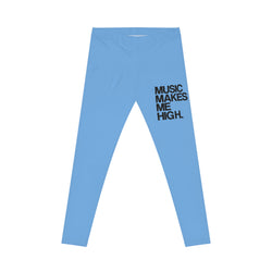 MMMH Leggings: Light Blue | Black