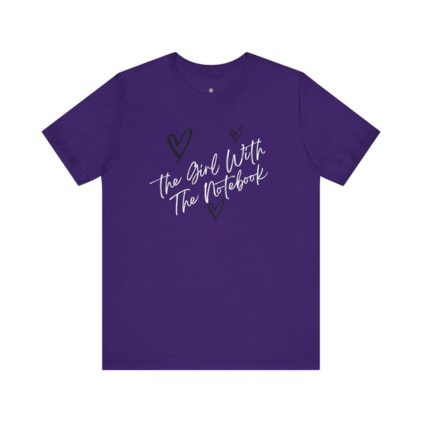 TGWTN Unisex T-Shirt: Black/White | Purple