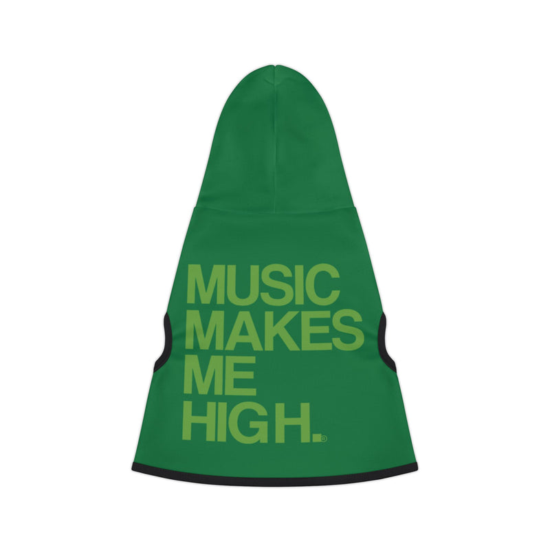 MMMH Pet Hoodie: Dark Green | Green