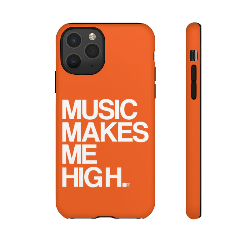 MMMH Classic Phone Case: Orange | White