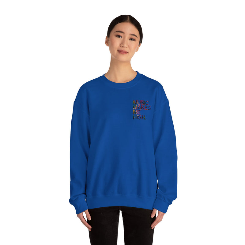 MMMH Unisex Sweatshirt: Royal | Floral