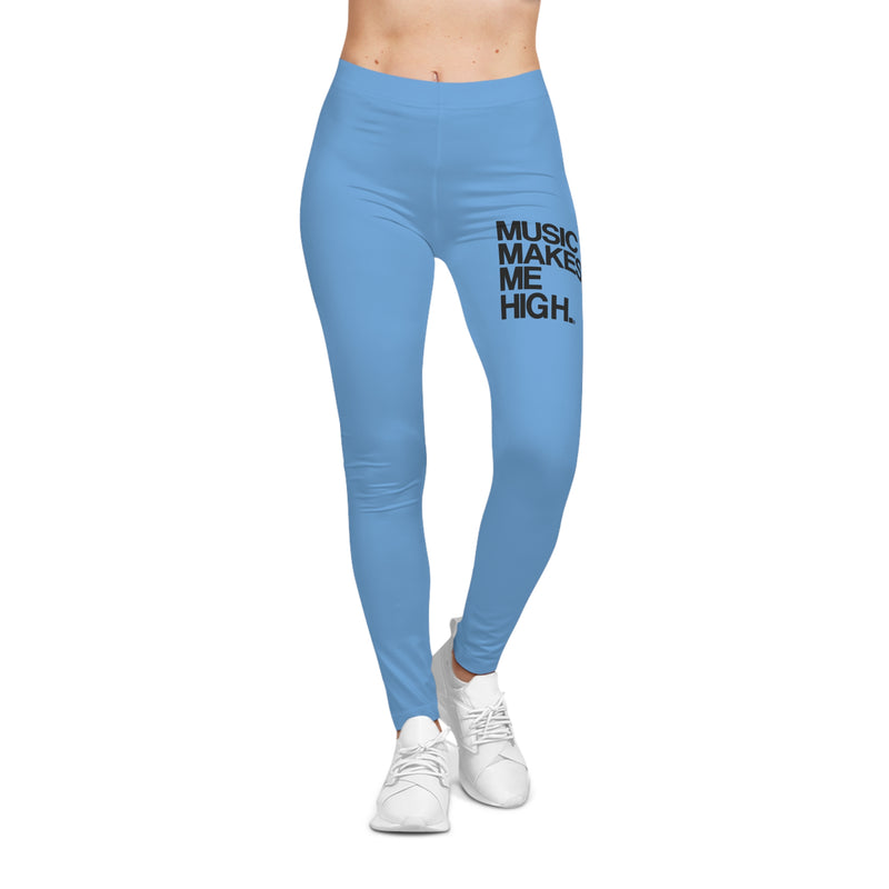 MMMH Leggings: Light Blue | Black