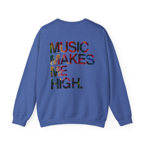 MMMH Unisex Sweatshirt: Heather Sport Royal | Floral