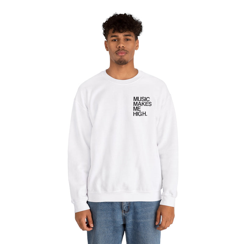 MMMH Unisex Sweatshirt: White | Black