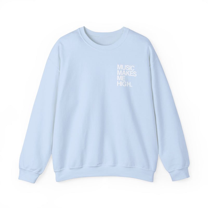 MMMH Unisex Sweatshirt: Light Blue | White