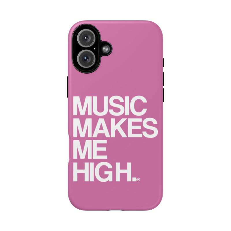 MMMH Classic Phone Case: Light Pink | White