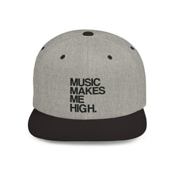 MMMH Classic Snapback: Grey | Black_Black Lettering